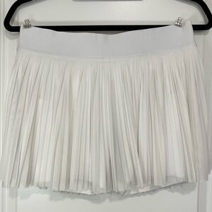 Lululemon Athletica White Mini Skort
